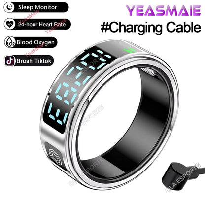 NovaRing X – Smart Ring with LED Touch Screen & Gesture Video Control