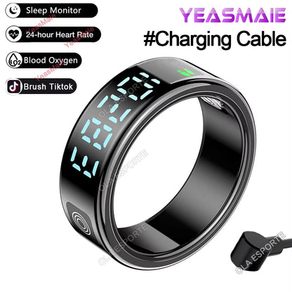 NovaRing X – Smart Ring with LED Touch Screen & Gesture Video Control