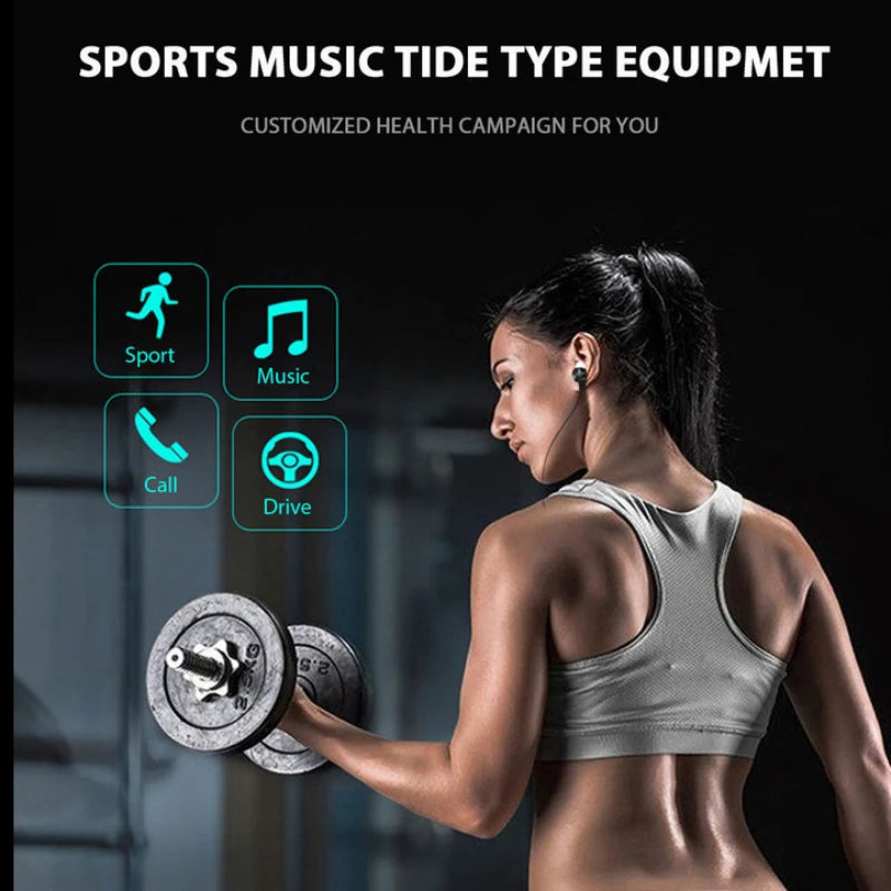 XT11 Sports Earphones in Ear Wireless Neckband Magnetic Headphones Waterproof Earbuds Stereo Music Bluetooth Headset with Mic