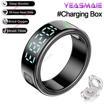 NovaRing X – Smart Ring with LED Touch Screen & Gesture Video Control